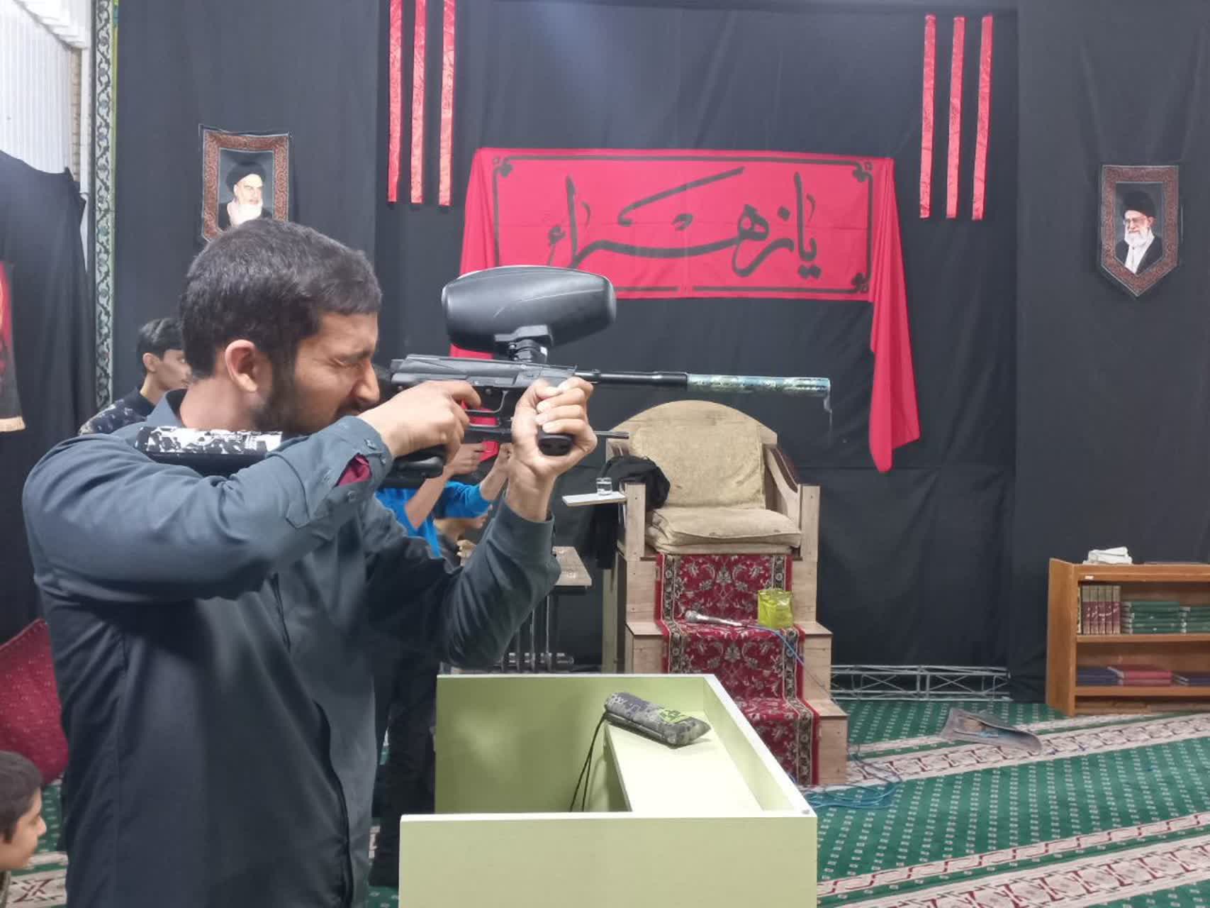 آموزش پینت بال در مشهد