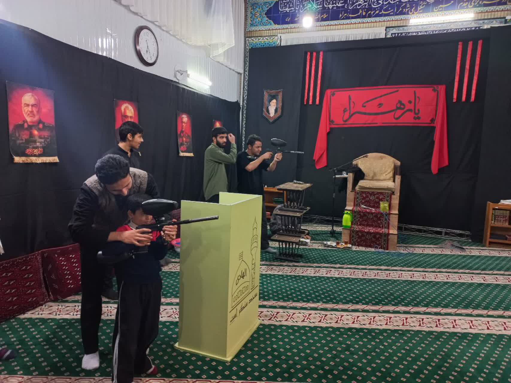 آموزش پینت بال در مشهد